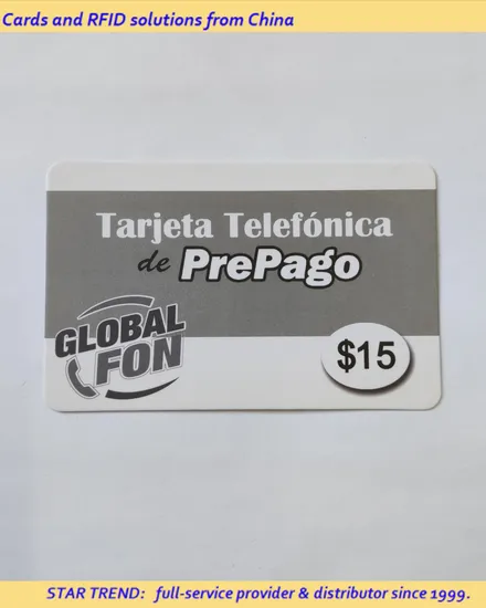 PVC/Pet/cartão de papel, cartão RFID inteligente de plástico, cartão NFC, etiqueta RFID usada como cartão de membro/cartão de visita/cartão presente/cartão pré-pago/cartão ATM/cartão de tira magnética